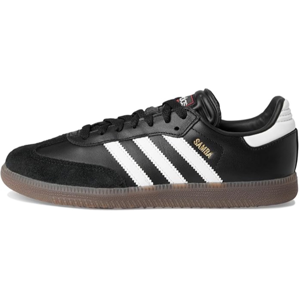 Adidas Samba Sneakers, Black White Stripes, Men's Size 9, Women's Size 10